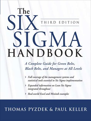 cover image of The Six Sigma Handbook